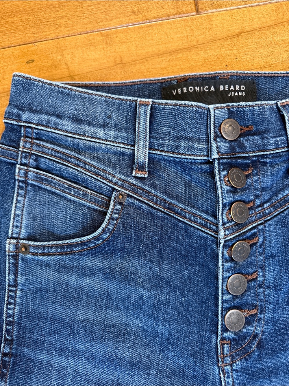 VERONICA BEARD Ryleigh High Rise Jeans - Picture 4 of 13